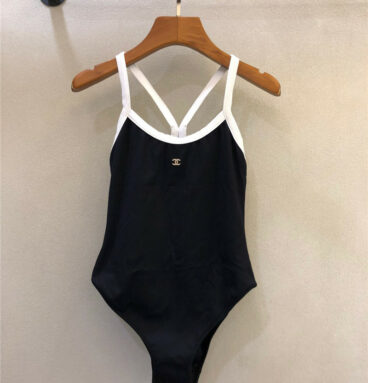 dior classic one-piece swimsuit