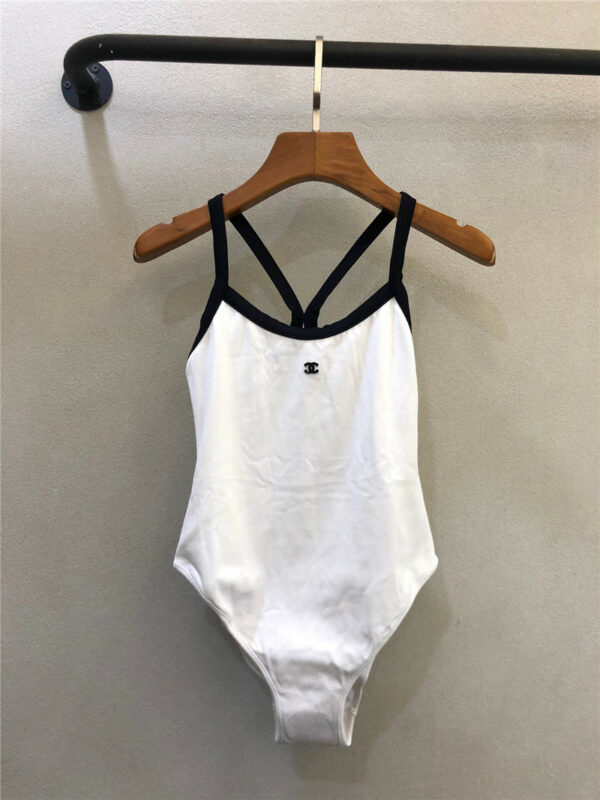dior classic one-piece swimsuit