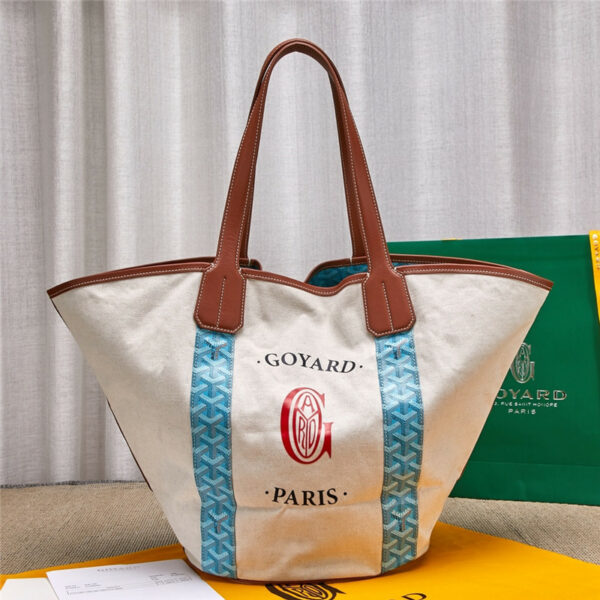 Goyard Double Sided Canvas Shopping Bag