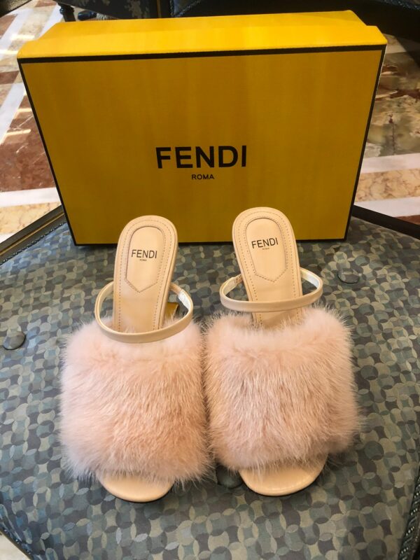 fendi first high-heeled sandal