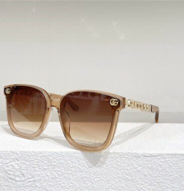gucci square frame sunglasses