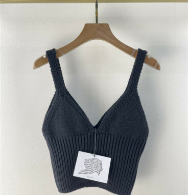 alexander wang suspenders knitted vest