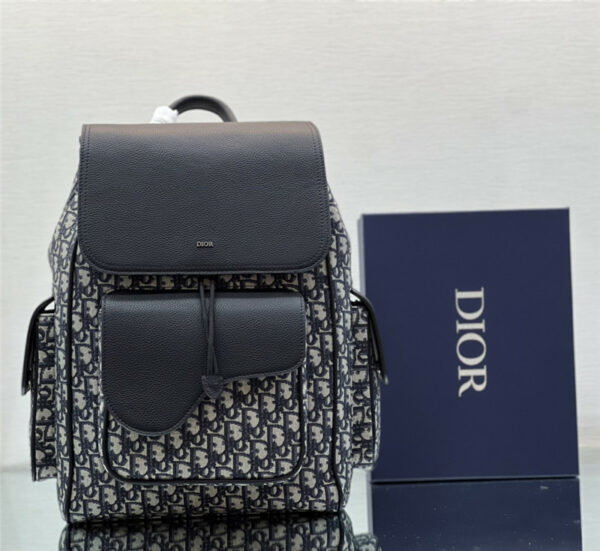 dior saddle backpack
