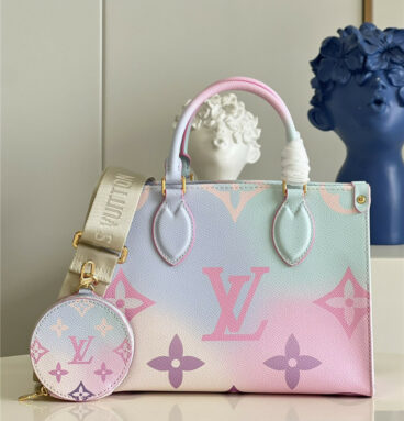 louis vuitton lv onthego gradient color bag small