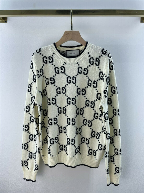 gucci gg knitted sweater