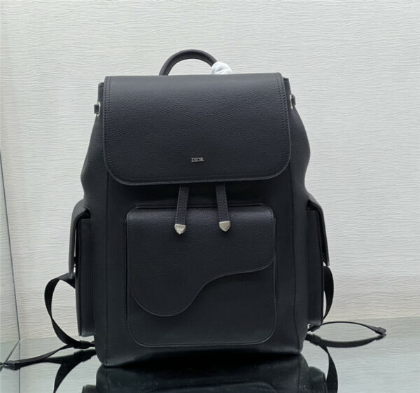 dior oblique print backpack