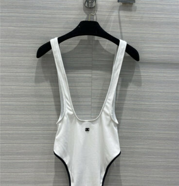 chanel classic U-shaped swimsuit