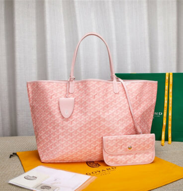 goyard pink large shopping bag