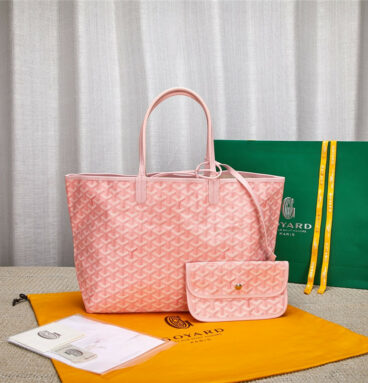 goyard pink medium shopping bag
