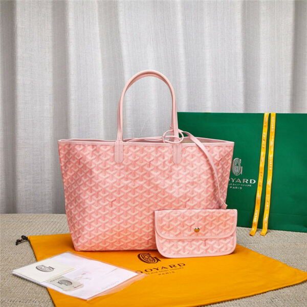 goyard pink medium shopping bag