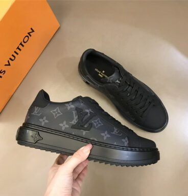 louis vuitton lv mens time out sneakers