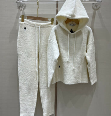 dior hooded pullover sweater set