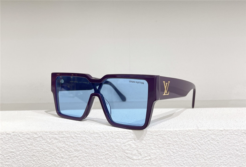 Louis Vuitton Black 'LV Clash' Mask Sunglasses