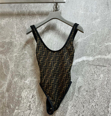 fendi classic FF one-piece swimsuit