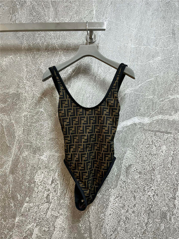 fendi classic FF one-piece swimsuit