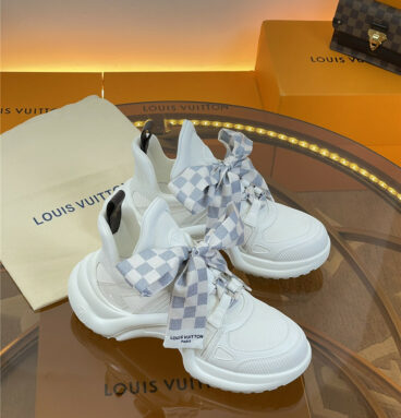 louis vuitton lv archlight scarf sneakers