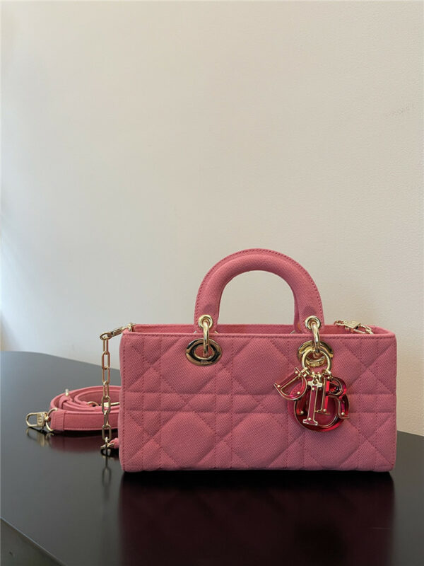 dior lady d-joy bag pink