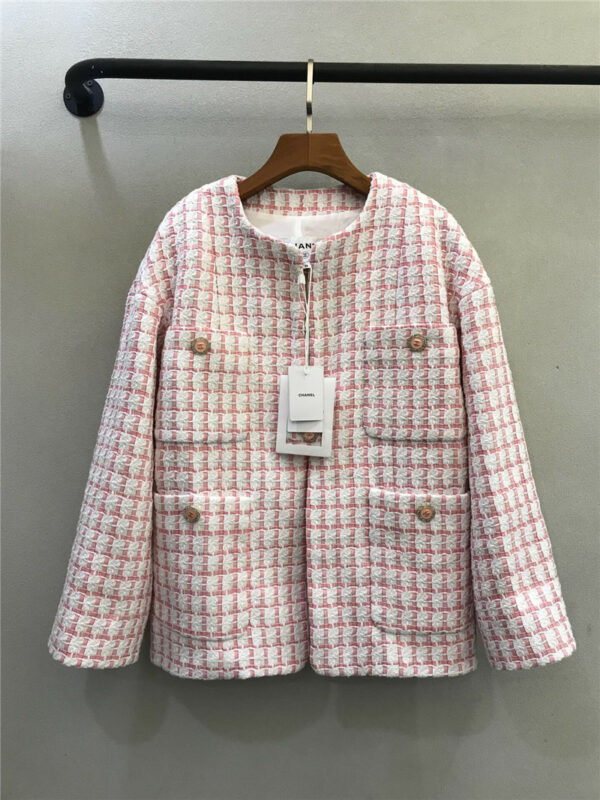 chanel cherry blossom pink coat