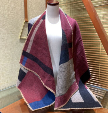 burberry cape shawl