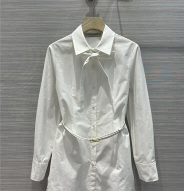 valentino white long shirt