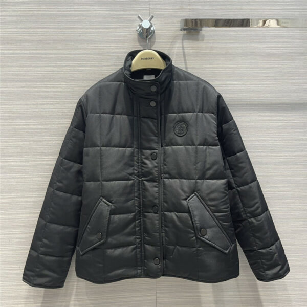 burberry bread suit diamond-quilted quilted jacket