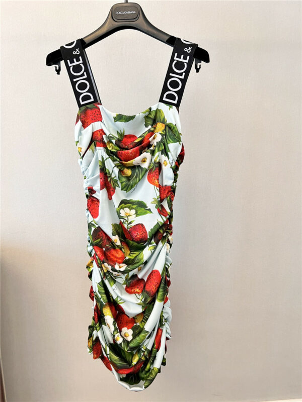 Dolce & Gabbana d&g silk-satin slip dress