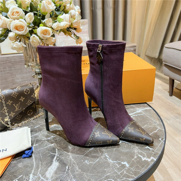 louis vuitton lv cherie pointed ankle boots