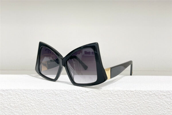 valentino irregular butterfly sunglasses