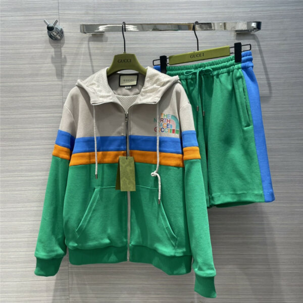 gucci the north face sports wear set