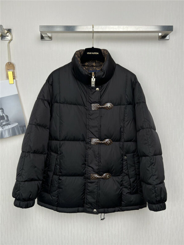 louis vuitton lv double breasted down jacket