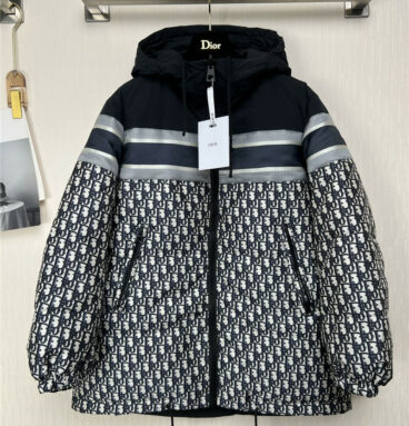 dior classic reversible down jacket