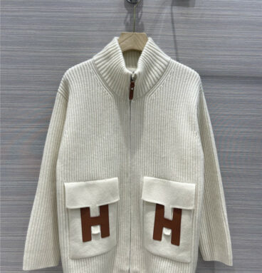 hermes cashmere coat