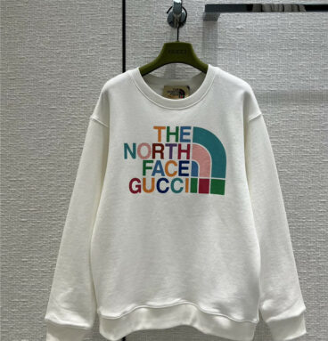 gucci colorful logo print sweatshirt