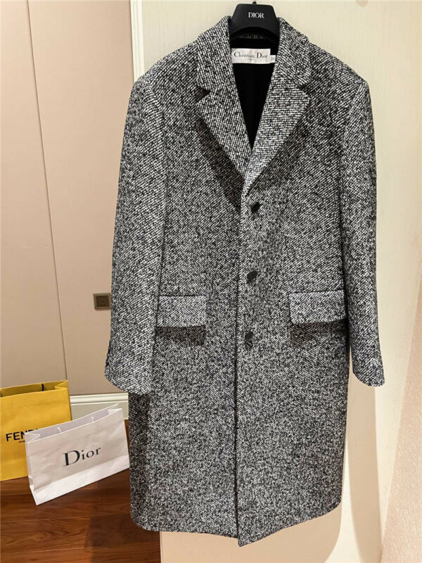 dior wool coat