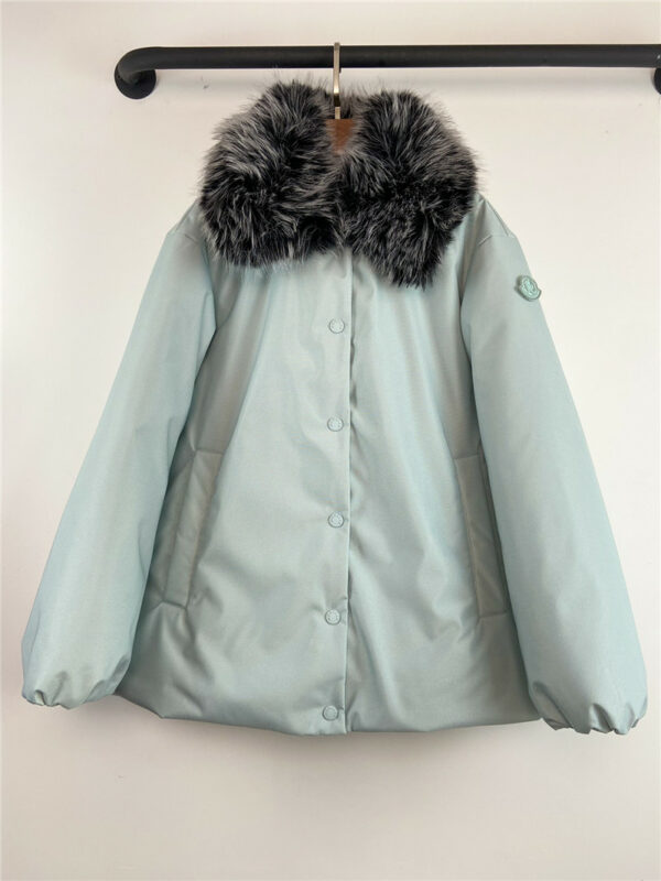 moncler fur collar down jacket
