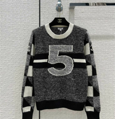 chanel number 5 wool sweater
