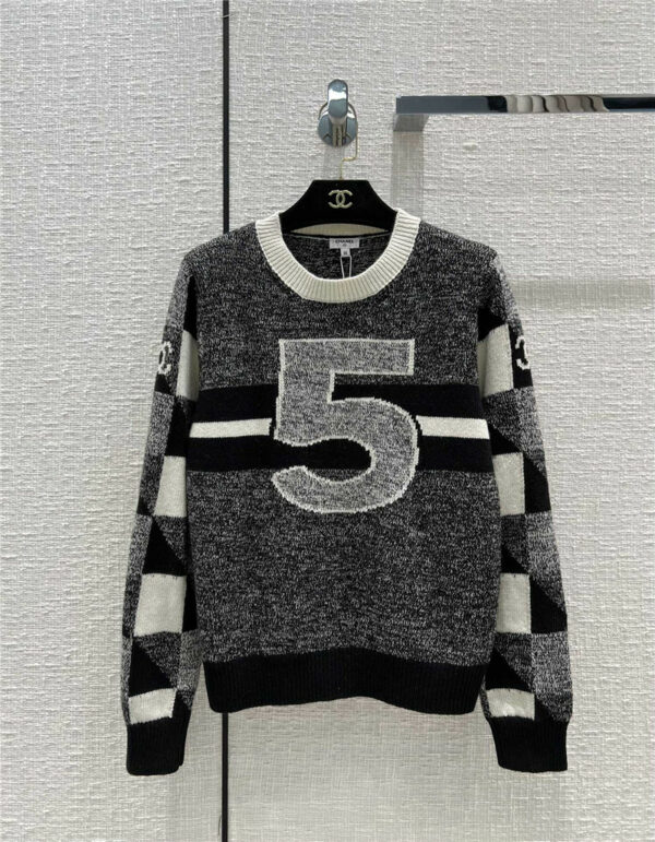 chanel number 5 wool sweater