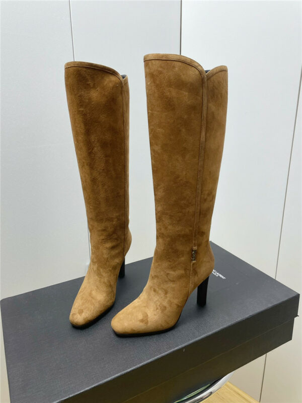 ysl knight long boots