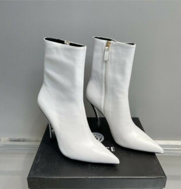versace high heel ankle boots