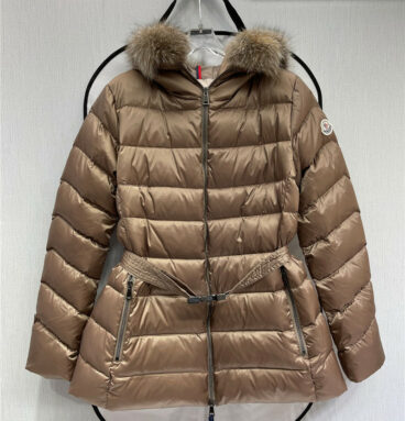moncler classic hooded down jacket