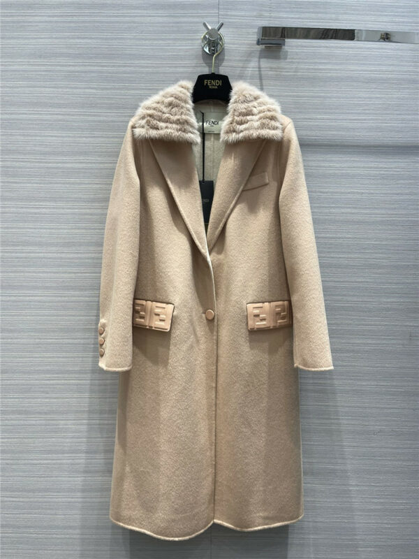 fendi cashmere handmade coat