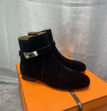 hermes kelly ankle boots