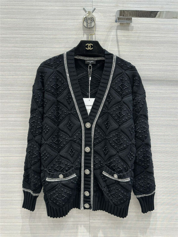 Chanel classic V-neck cardigan jacket