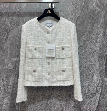 chanel tweed coat