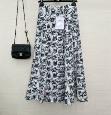 Chanel foreign style slim skirt