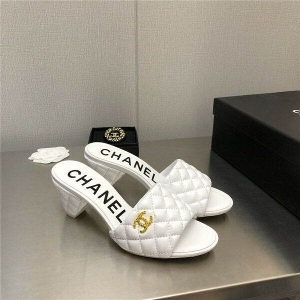 Chanel early spring new C buckle slippers
