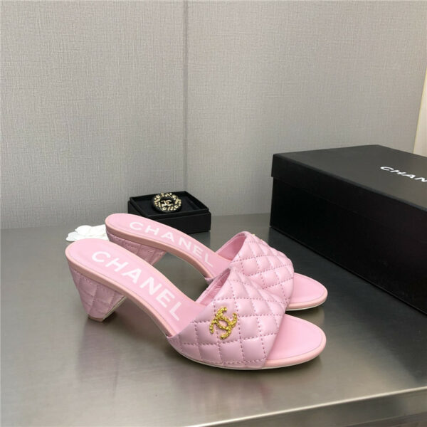 Chanel early spring new C buckle slippers
