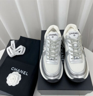 chanel patchwork upper sneakers