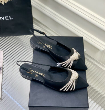 Chanel counter latest pearl shoes