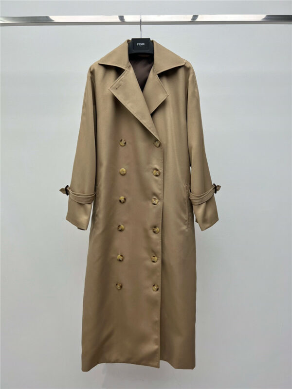 fendi Toteme classic long pisa trench coat